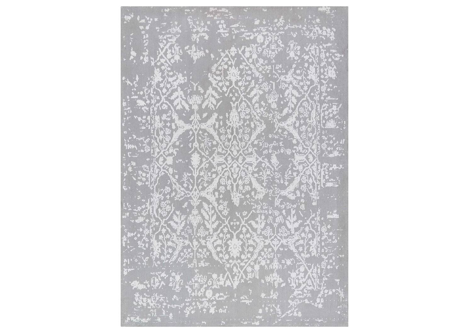 Tapis Fontana 60x96 gris/blanc