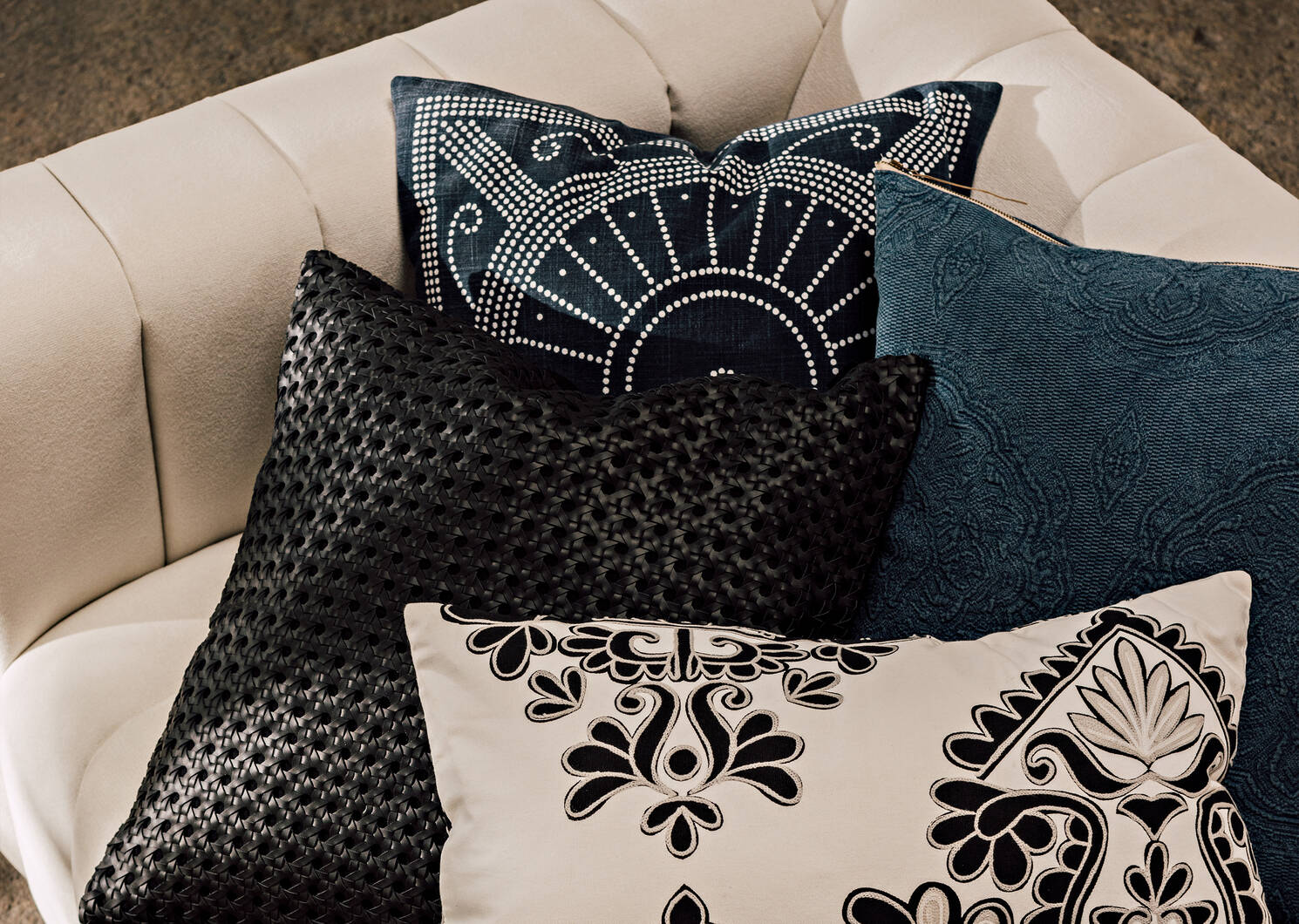 Tommy X UB Bandana Print Pillow 20" x
