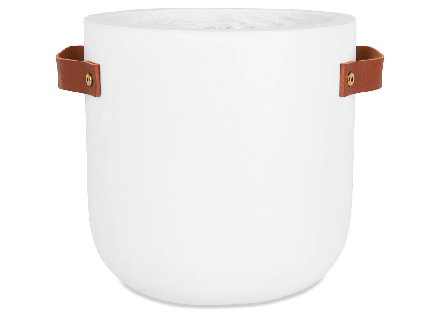 Cache-pots Elgin blancs