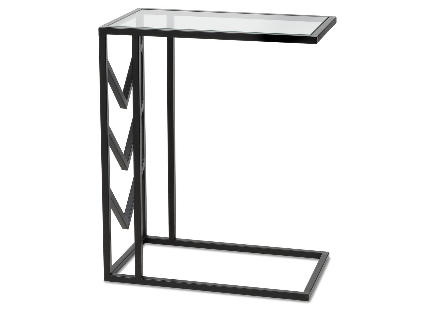 Niagara Tuck Side Table -Black