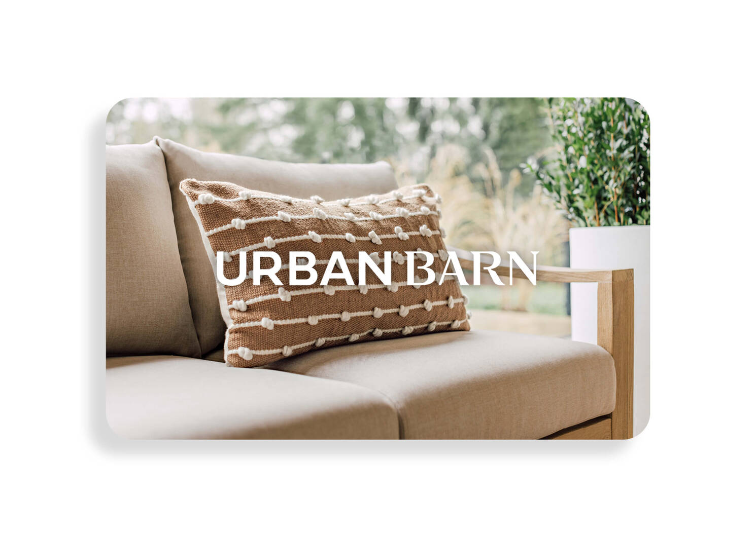 Urban Barn E-Gift Card, 25