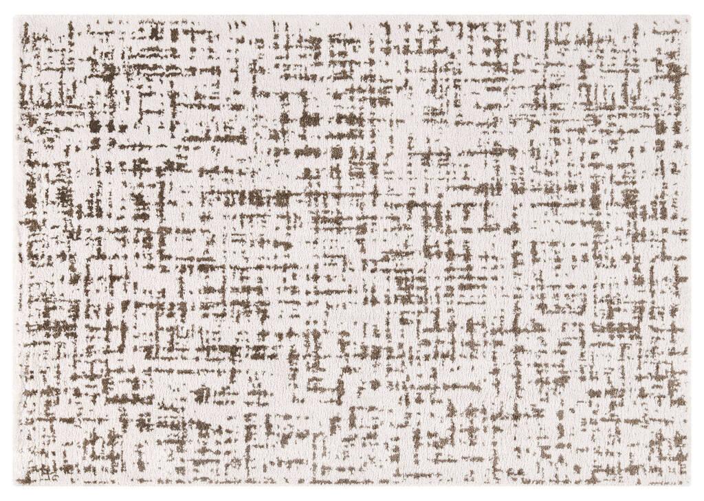 Tapis Hansel 94x133 ivoire/brun