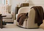 Fauteuil pivotant Viola -Chi naturel
