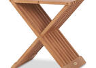 Table d'appoint Galiano -teck naturel