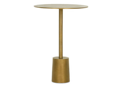 Jude Accent Table -Brass