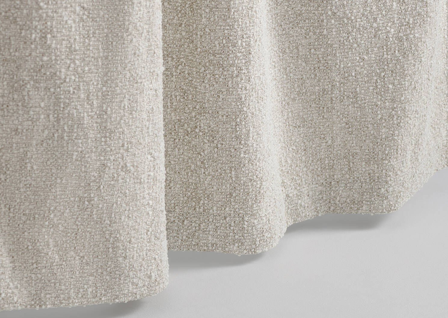 Cedric Curtain 96 Ivory/Ash