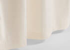 Adalee Velvet Curtain 96 Ivory