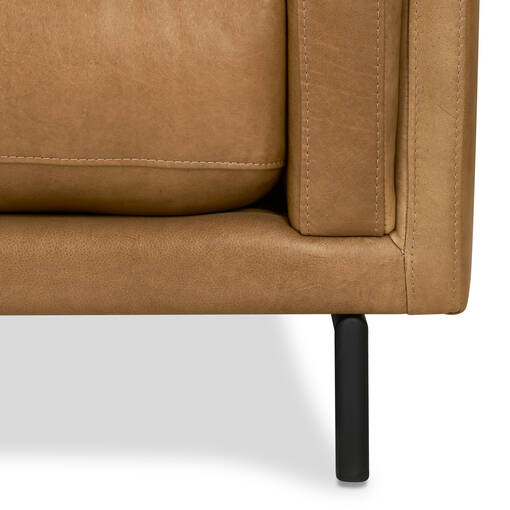 Renfrew Leather Sofa 94" Adler Tan