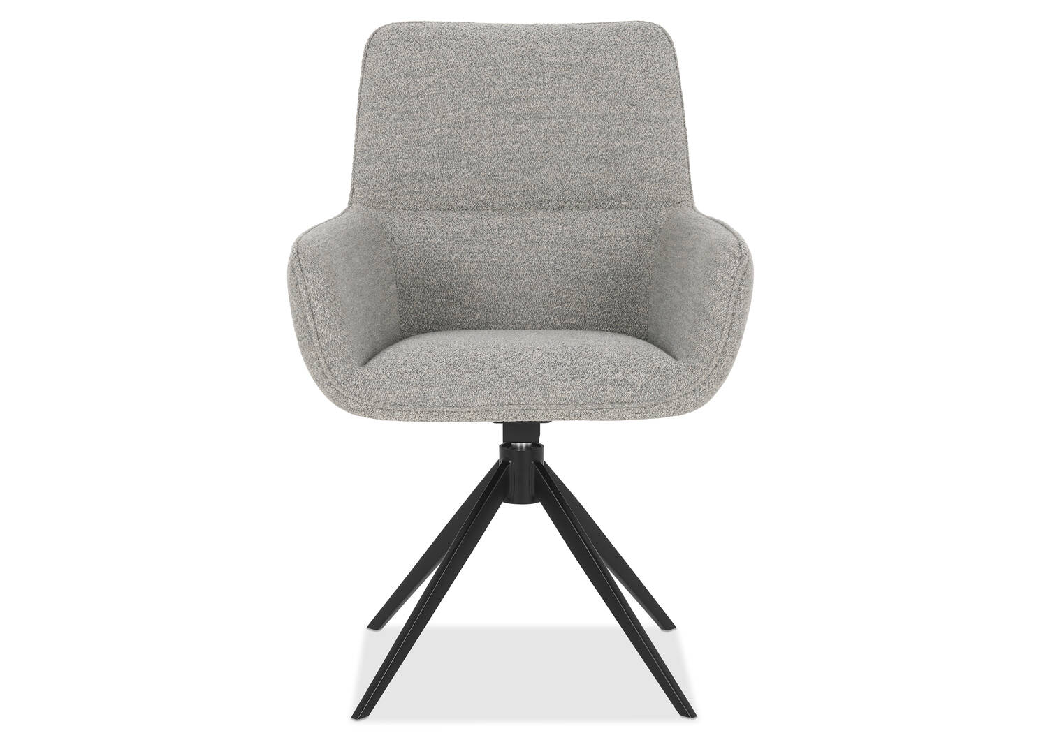 Estilo Swivel Dining Chair -Ryu Steel