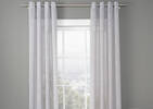 Malini Slub Sheer 96 Silver