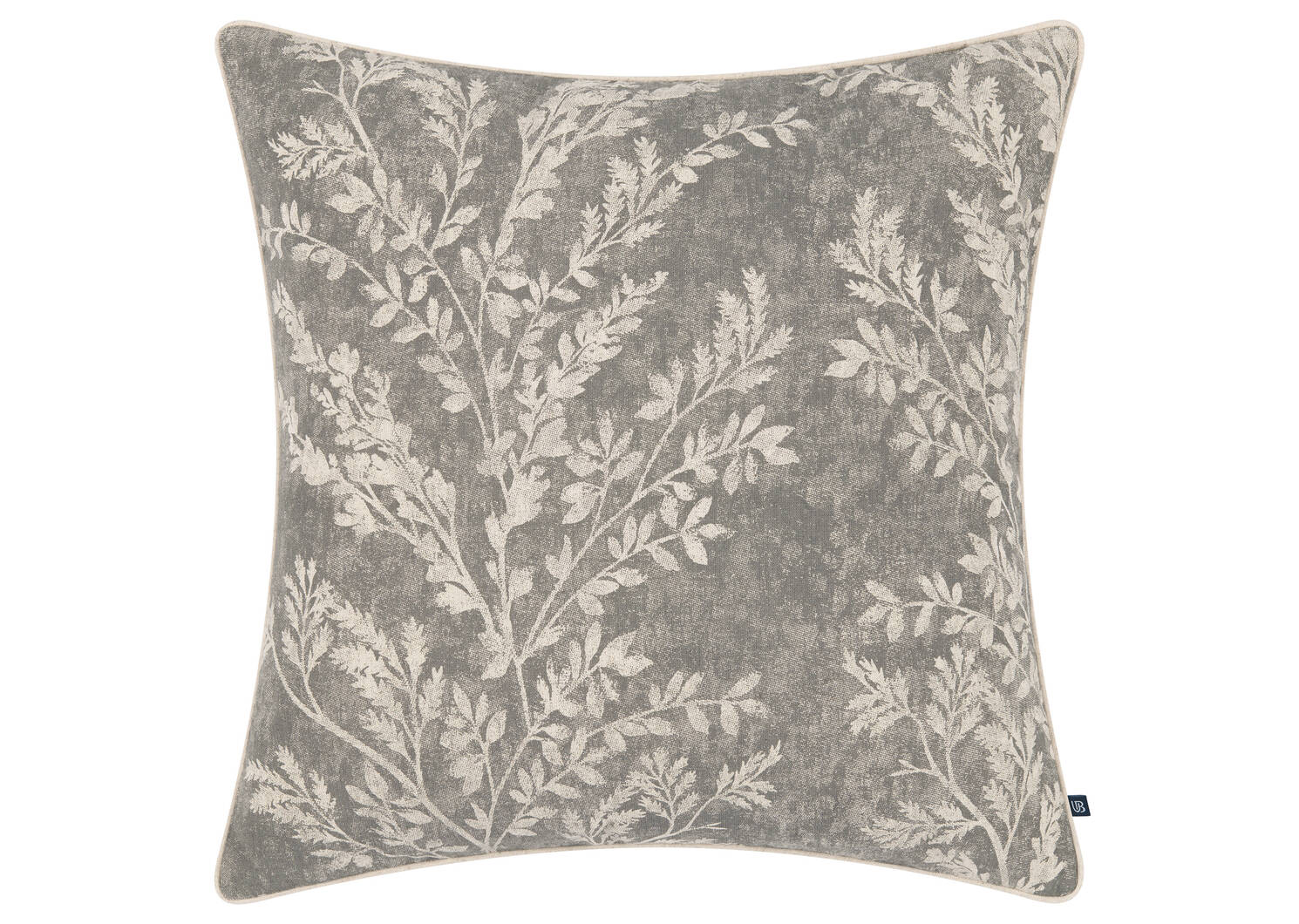 Lydia Cotton Pillow 20x20 Grey/Sand