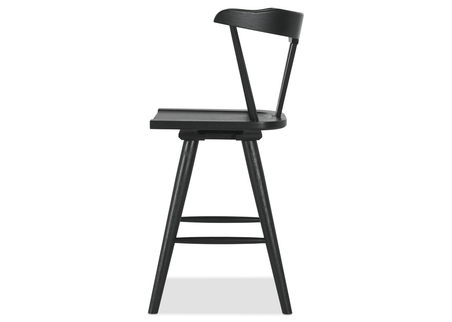 Tolbert Swivel Counter Stool -Mesa Black