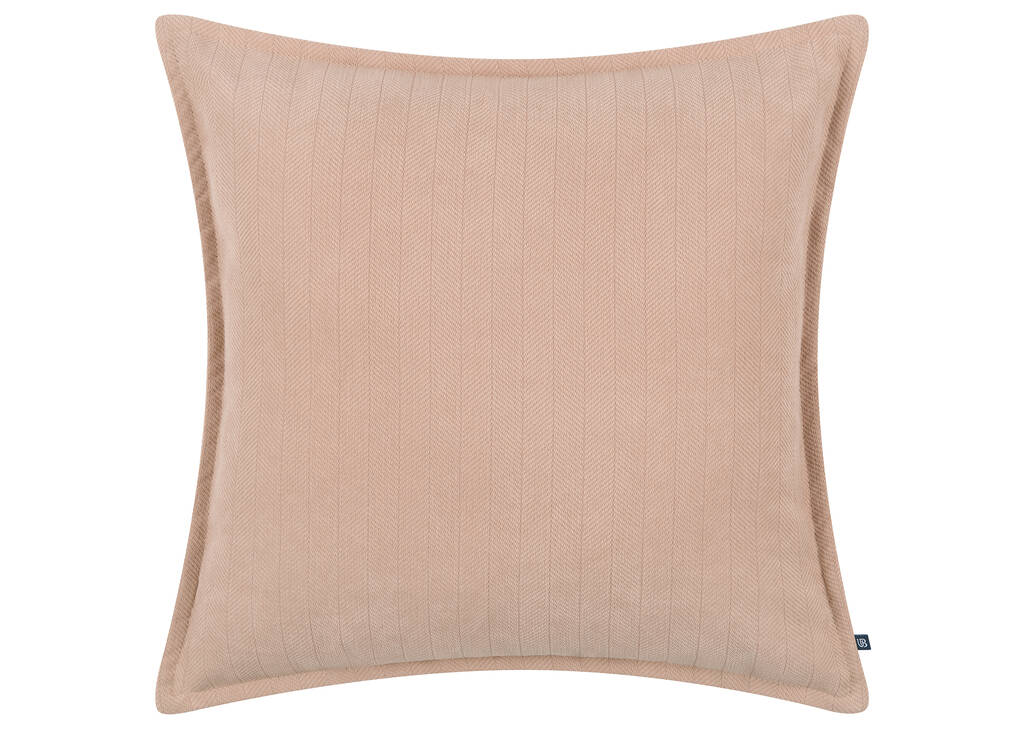 Alvy Herringbone Pillow 20x20 Pink