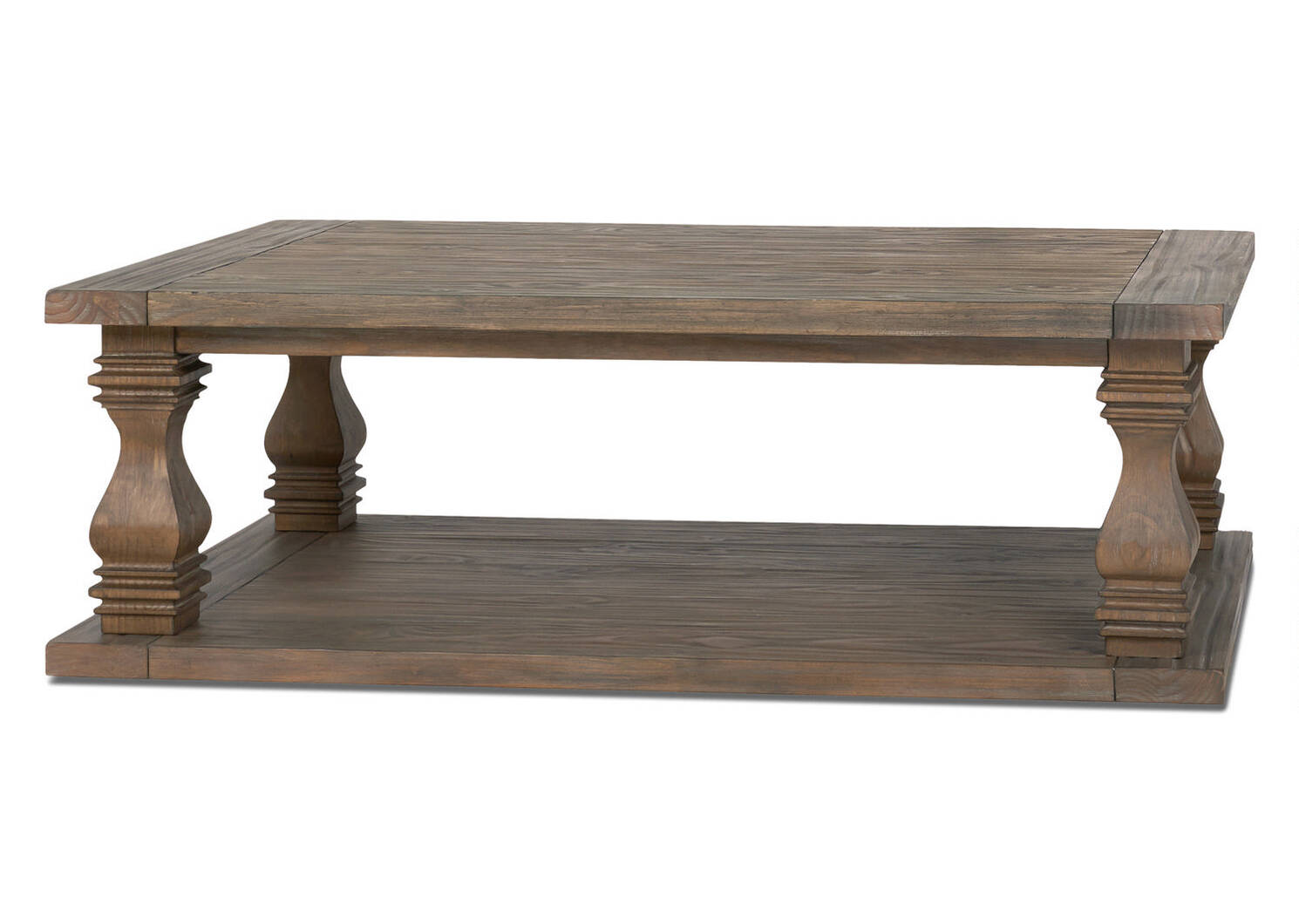 Table basse Sussex -Brulé pin
