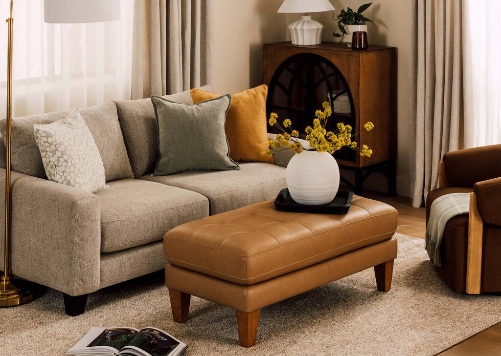 Bronx Apartment Sofa -Fairfax Almond