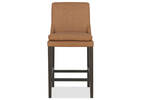 Maurizio Lthr Counter Stool -Torino Clay