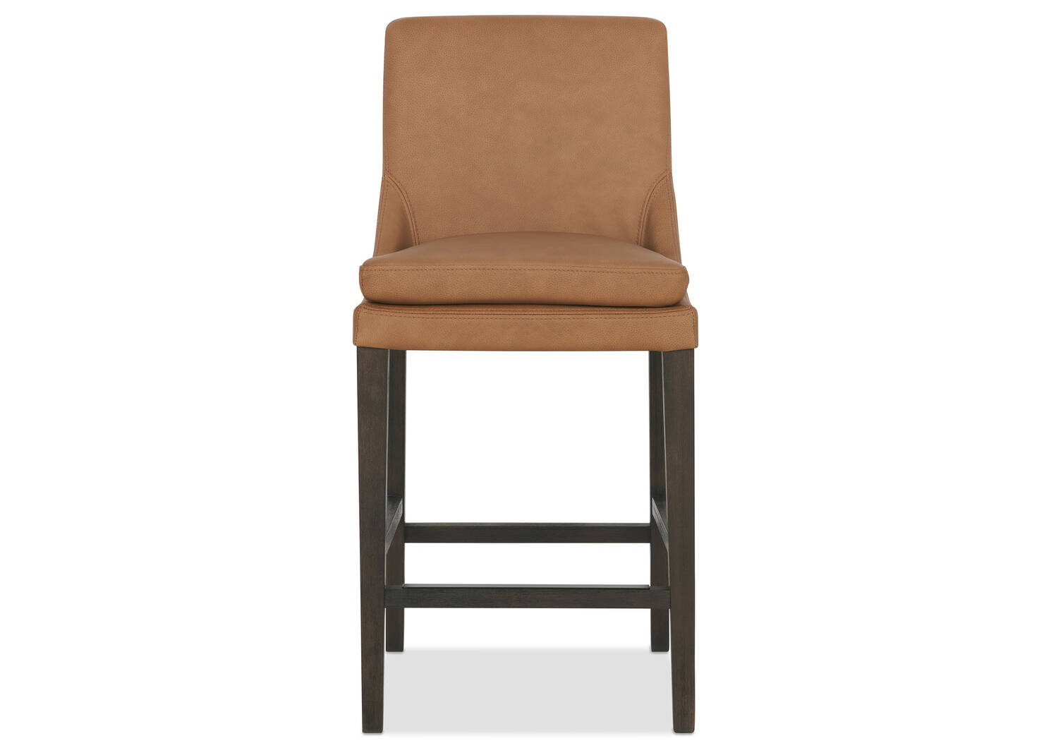 Maurizio Lthr Counter Stool -Torino Clay