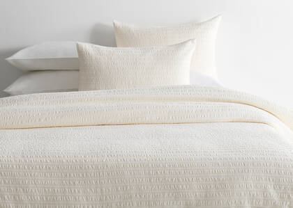 Wellesley Cotton Duvet Sets Ivory