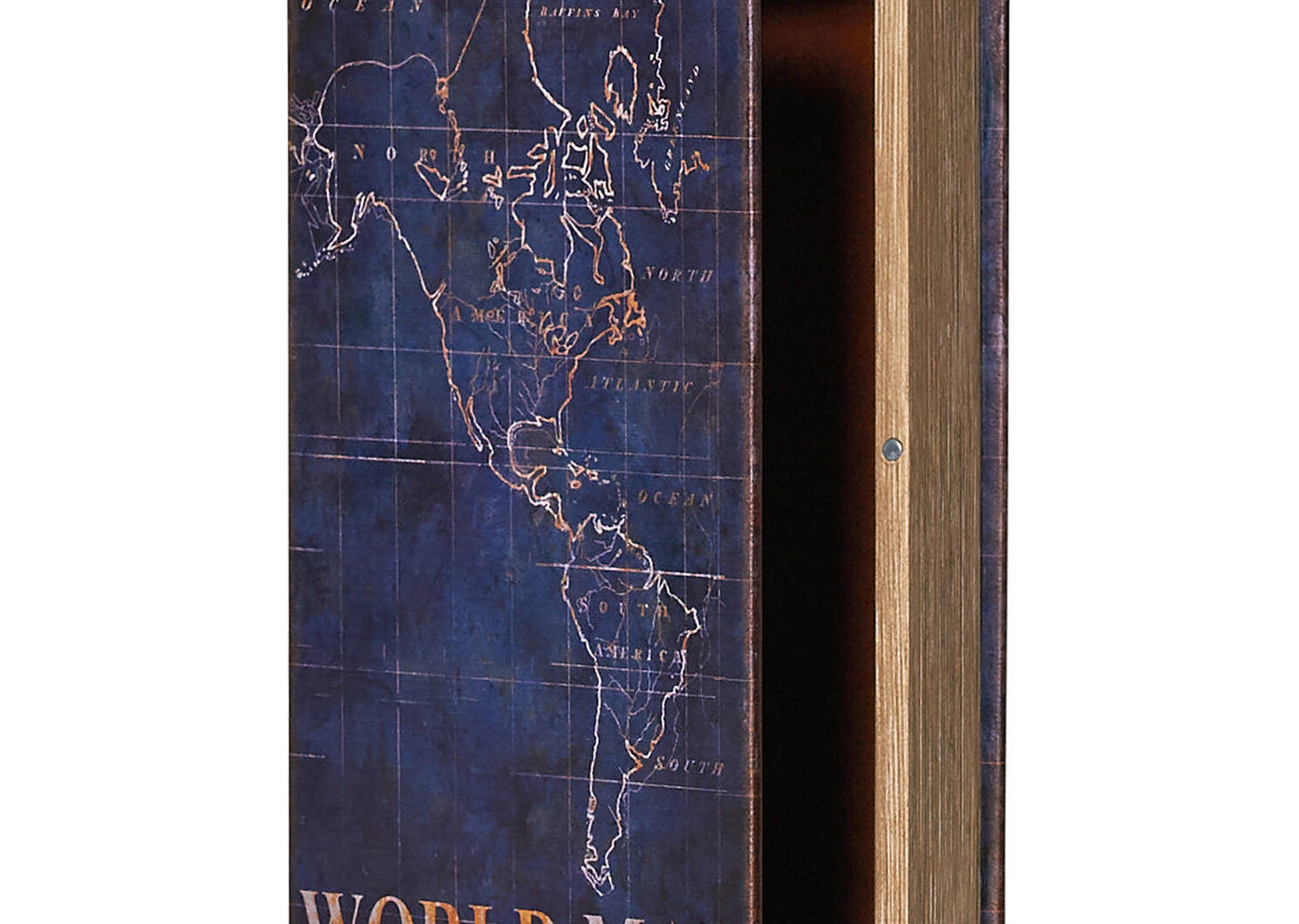 World Map Book Box Medium