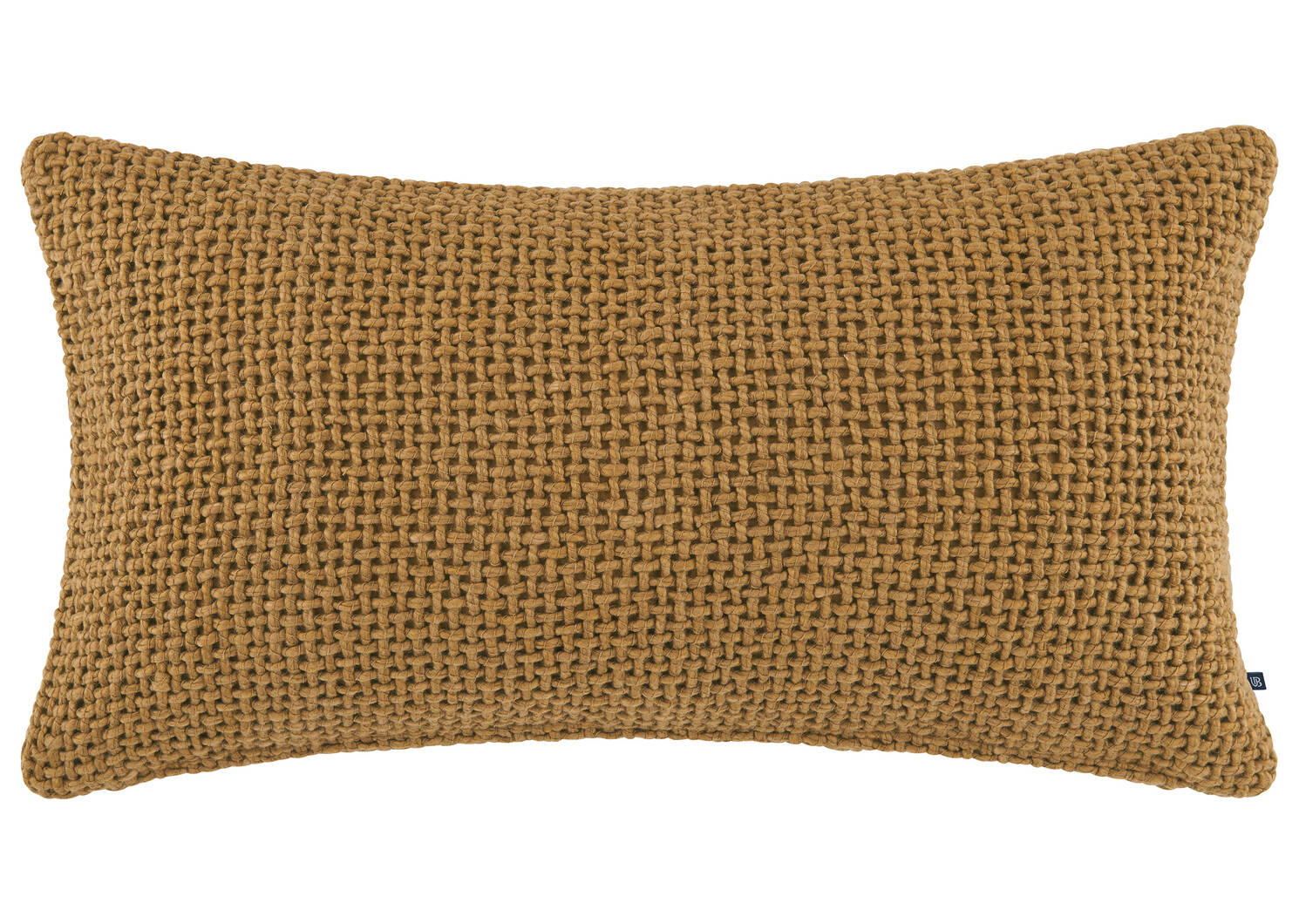Balmore Cotton Pillow 12x22 Caramel