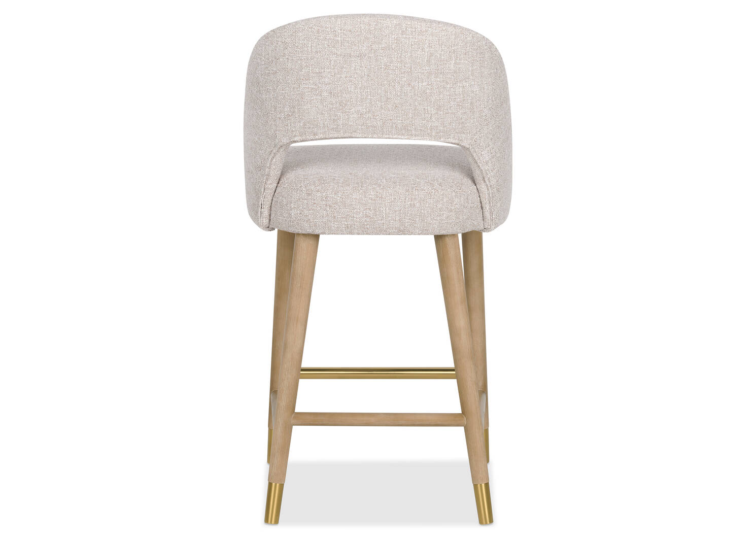 Tabouret Jerusha -Nate gingembre/faon