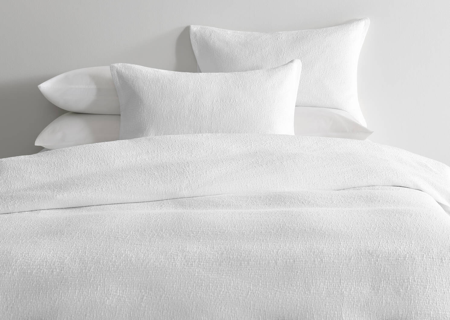 Remy Cotton Duvet Set King White