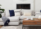 Zoa Floor Cushion Black