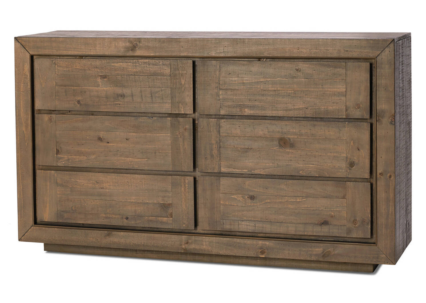 Mandalay 6 Drawer Dresser -Dune Brown