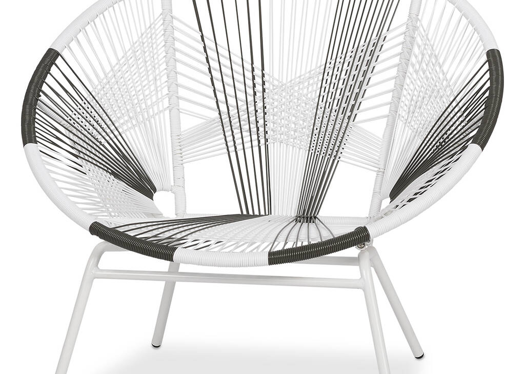 Porto Chair -White/Grey