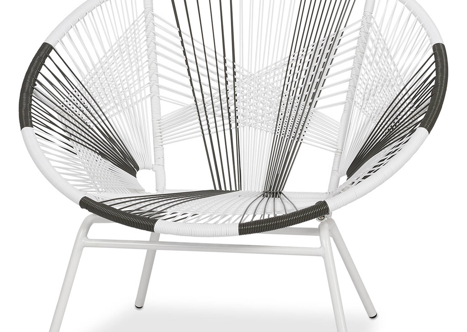 Porto Chair -White/Grey