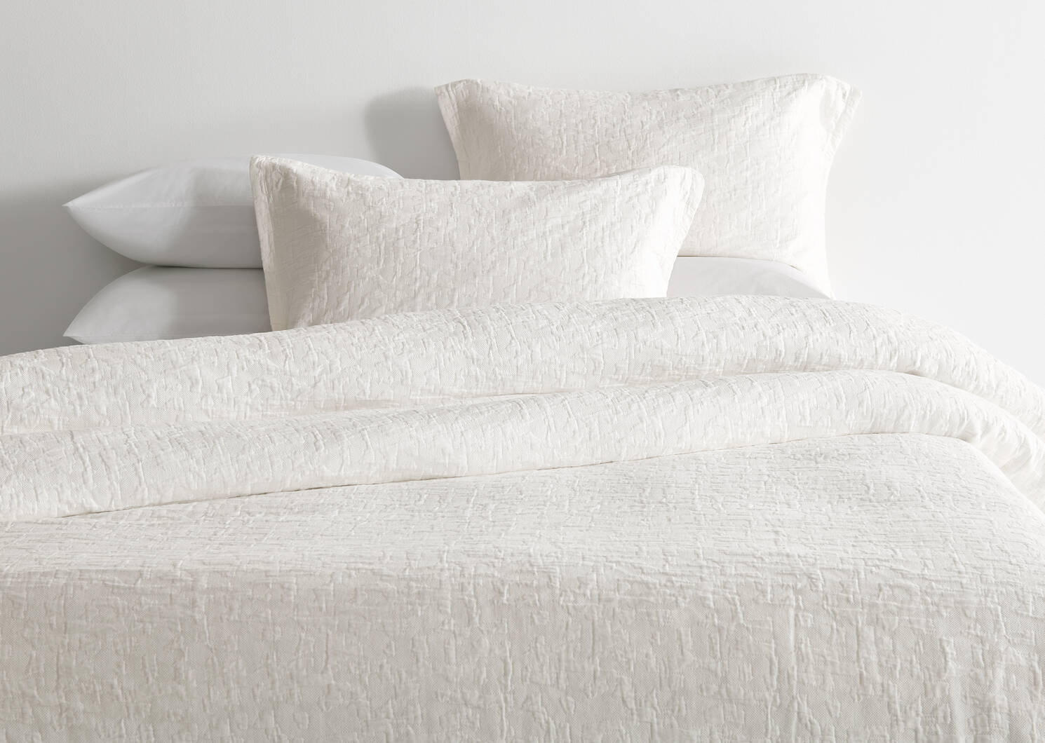 Sima Cotton Duvet Set White