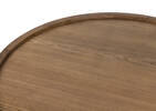 Merrin Round Coffee Table -Larke Brandy