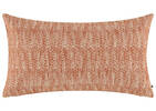 Nia Cotton Jacquard Pillow 12x22 Rust