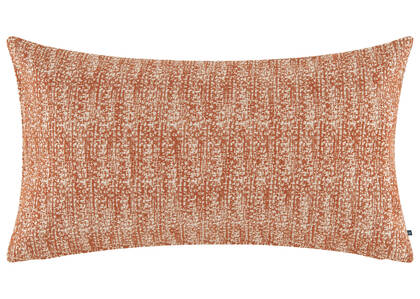 Nia Cotton Jacquard Pillow 12x22 Rust