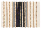 Tapis décoratifs Saskia -nat/iv/noirs
