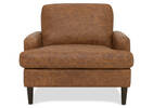 Savoy Leather Armchair -Piper Rye