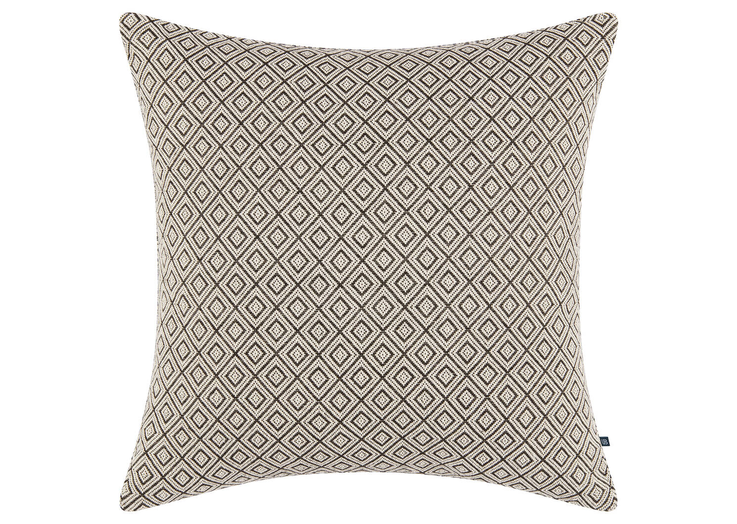 Ellis Geo Pillow 20x20 Black/Natural