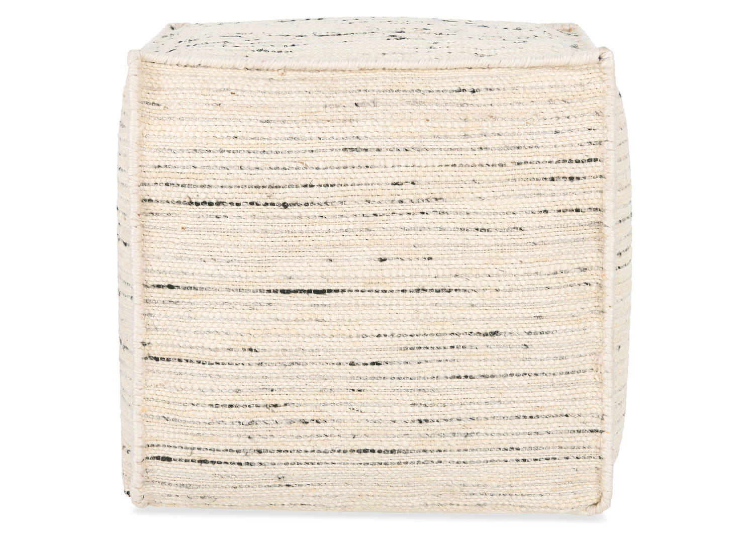Walden Jute/Cotton Pouf Natural
