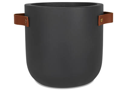 Elgin Planter Small Dark Grey