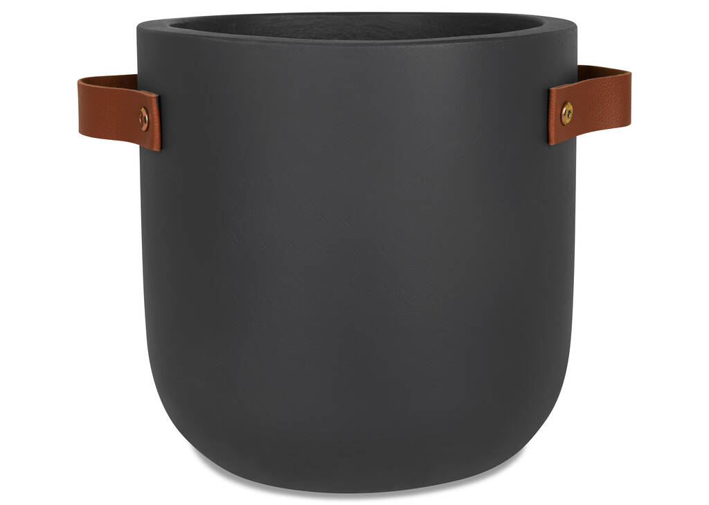 Elgin Planter Small Dark Grey