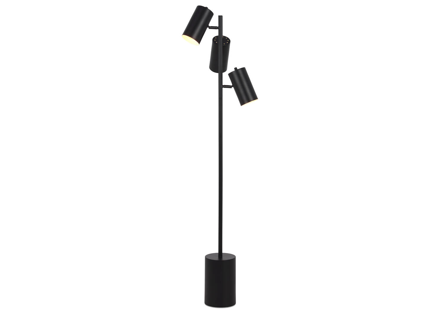 Lampe sur pied Alastair noire