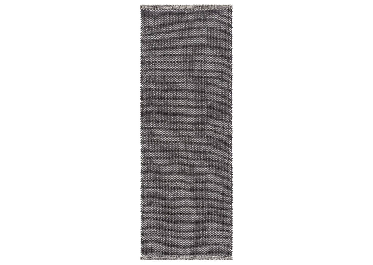 Tapis couloir Dorset 30x84 gris fcé/nat.