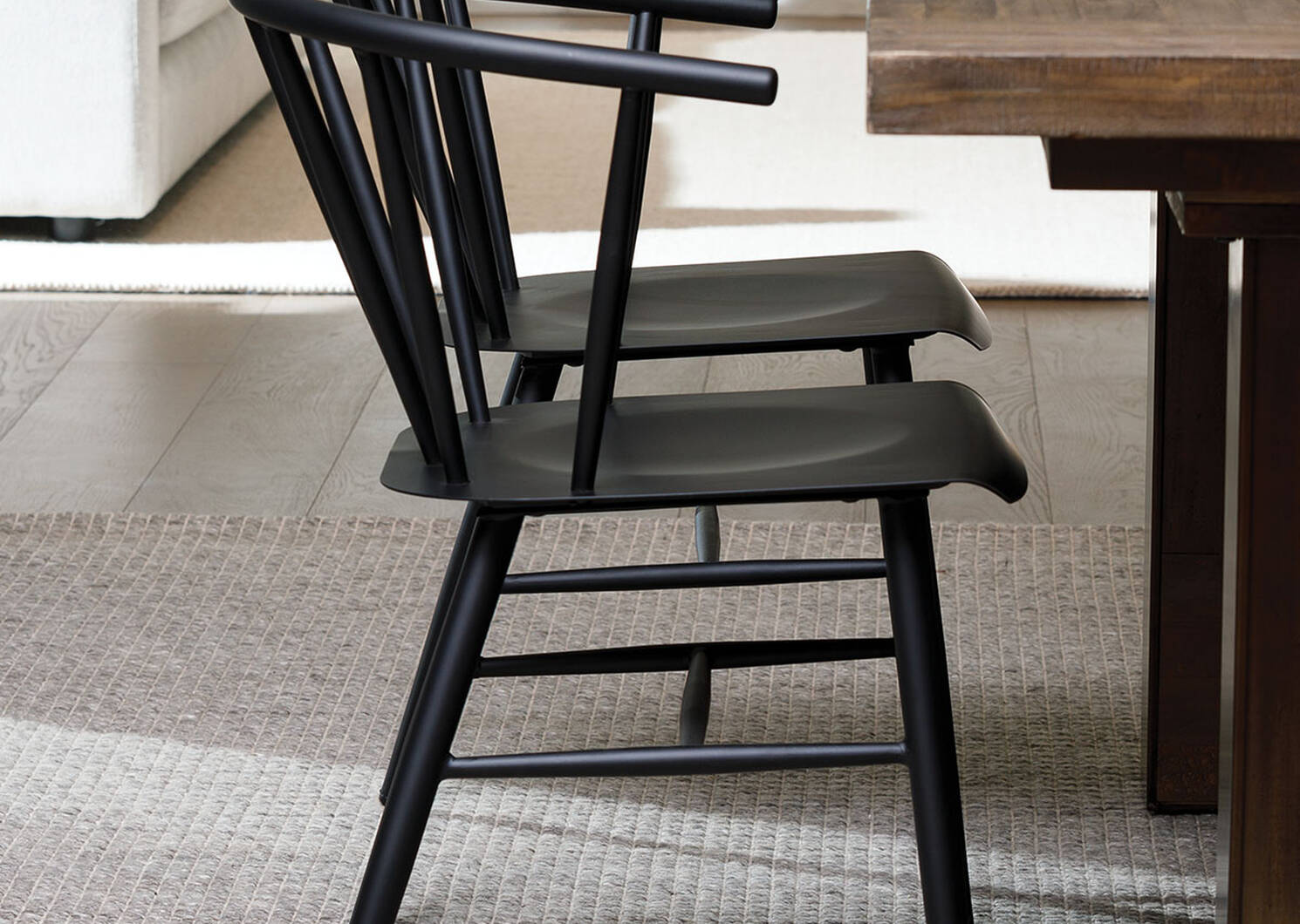 Brampton Dining Chair Black Urban Barn