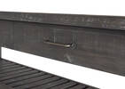 Ironside 2 Drawer Console Table -Smoke