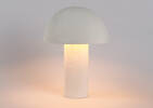 Lampe de table Tanay blanche