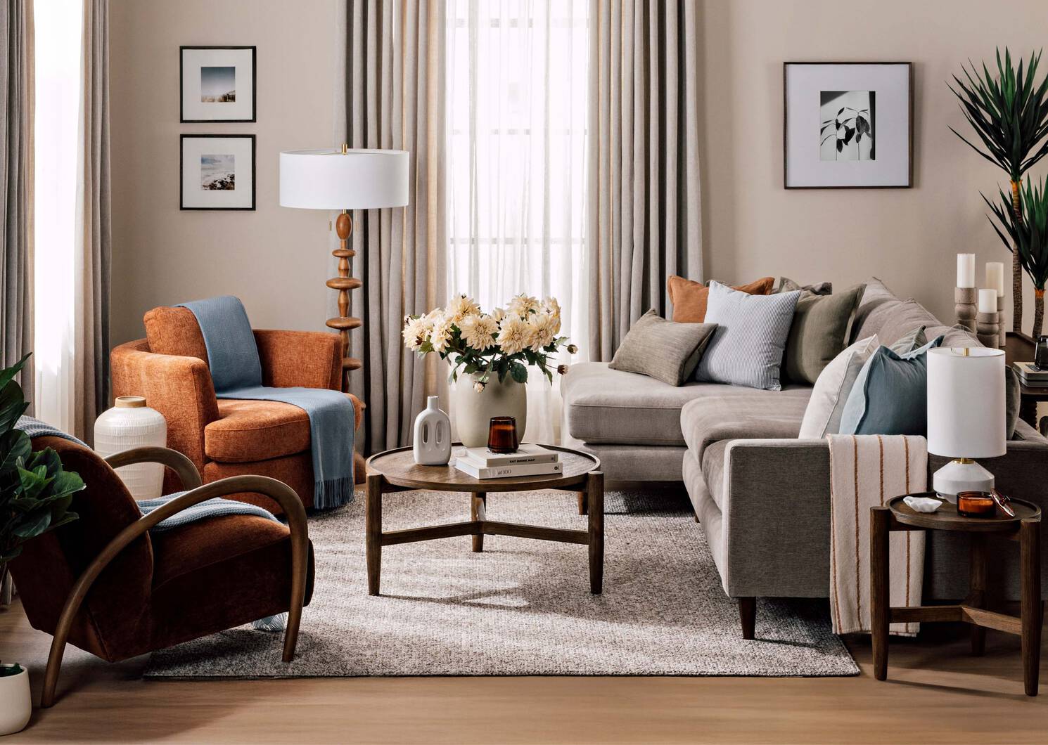 Fauteuil Harriet -Bre &eacute;pices