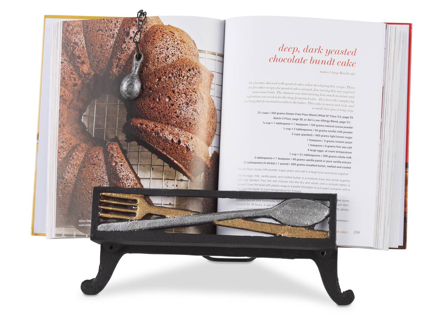 Cutlery Chaos Cookbook Stand