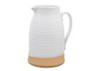 Lois Pitcher Vases-White
