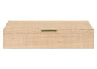 Rollins Raffia Storage Box Large Natural