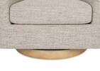 Caleb Swivel Armchair -Luly Taupe